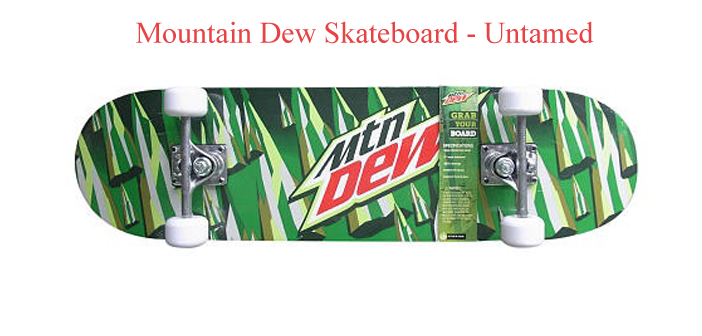 Mountain Dew 31 in. Skateboard – Untamed